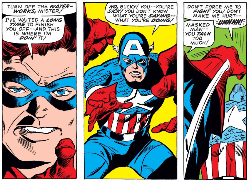 Captain America #132 (December 1970) – THE VIRTUES OF CAPTAIN AMERICA