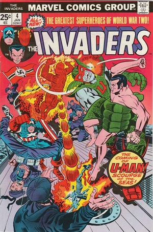 Invaders #1-4 (August 1975-January 1976) – THE VIRTUES OF CAPTAIN AMERICA