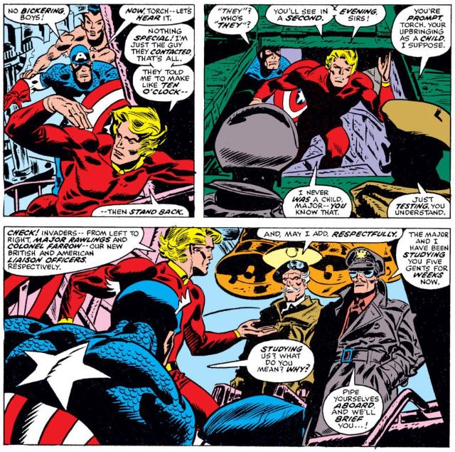 Invaders Annual #1 (1977) – THE VIRTUES OF CAPTAIN AMERICA