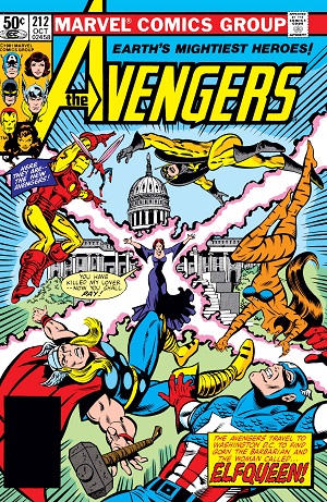 Avengers #212 (October 1981) – THE VIRTUES OF CAPTAIN AMERICA