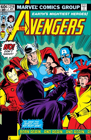 The Avengers #218 アメコミ Avengers #218 and The Death of Captain Marvel (April 1982) – THE