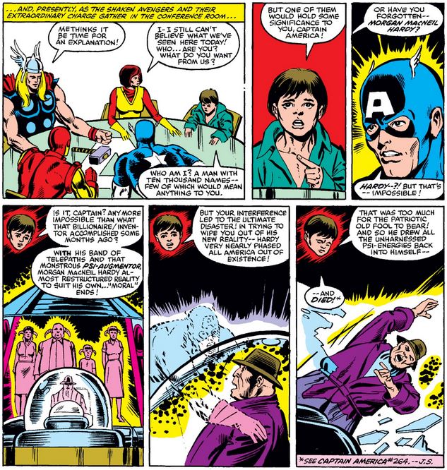 Avengers #218 and The Death of Captain Marvel (April 1982) – THE