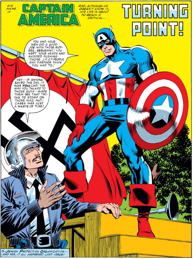 Captain America #276 (December 1982) – THE VIRTUES OF CAPTAIN AMERICA