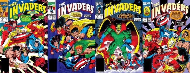 Invaders #1-4 (May-August 1993) – THE VIRTUES OF CAPTAIN AMERICA