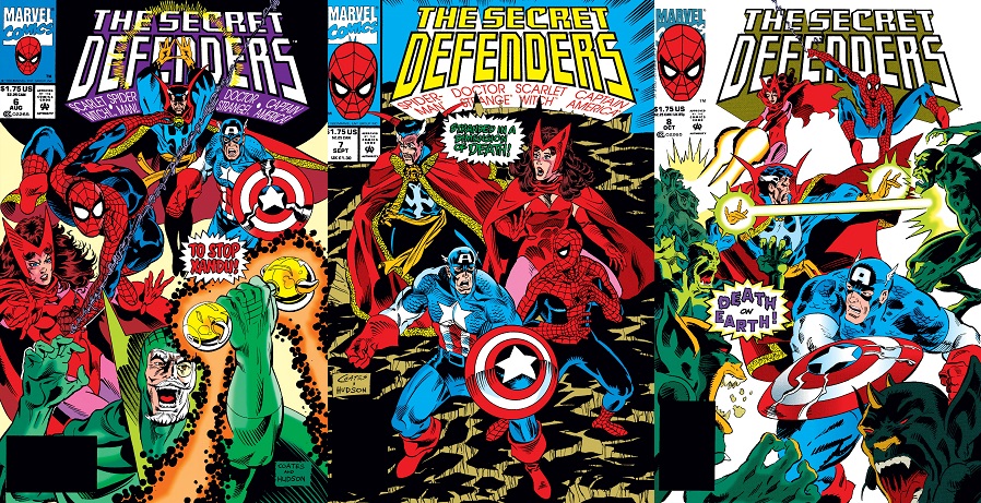 Secret Defenders #6-8 (August-October 1993) – THE VIRTUES OF